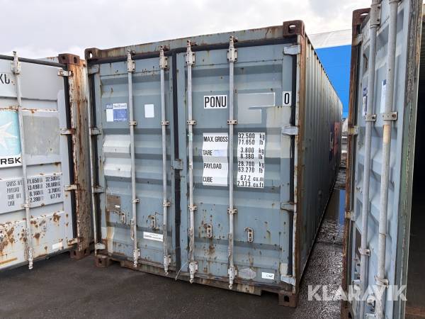 Container DC 40 fot