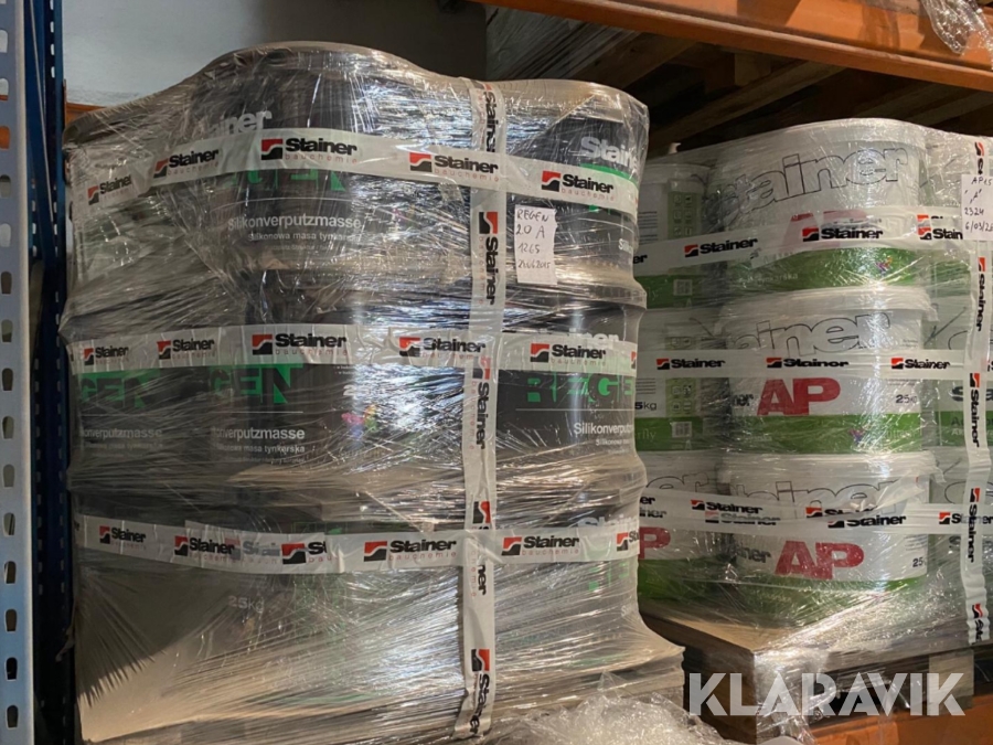 Premium silikon putssystem Stainer Bauchemie självrengörande (150m2)