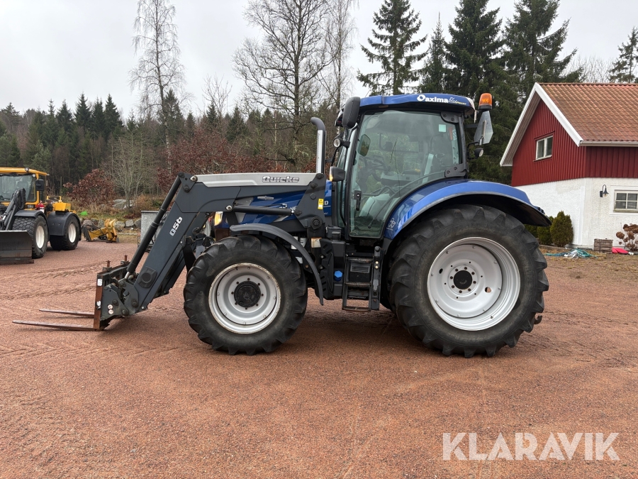 Traktor New Holland T6.160 med frontlastare