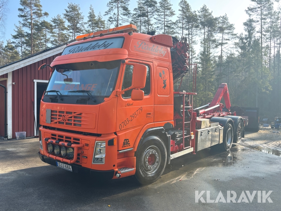 Kranväxlare Volvo FM 400 + Flak & Grip