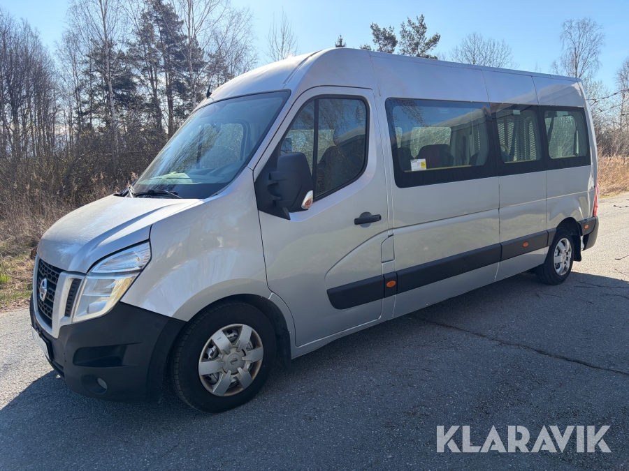 Färdtjänstbuss klass 1 Nissan NV400 2.3 dCi Manuell 145 hk luftfjädring, 5 st sittplatser och lastramp