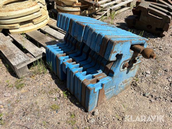 Frontvikter Ford 520kg 13st
