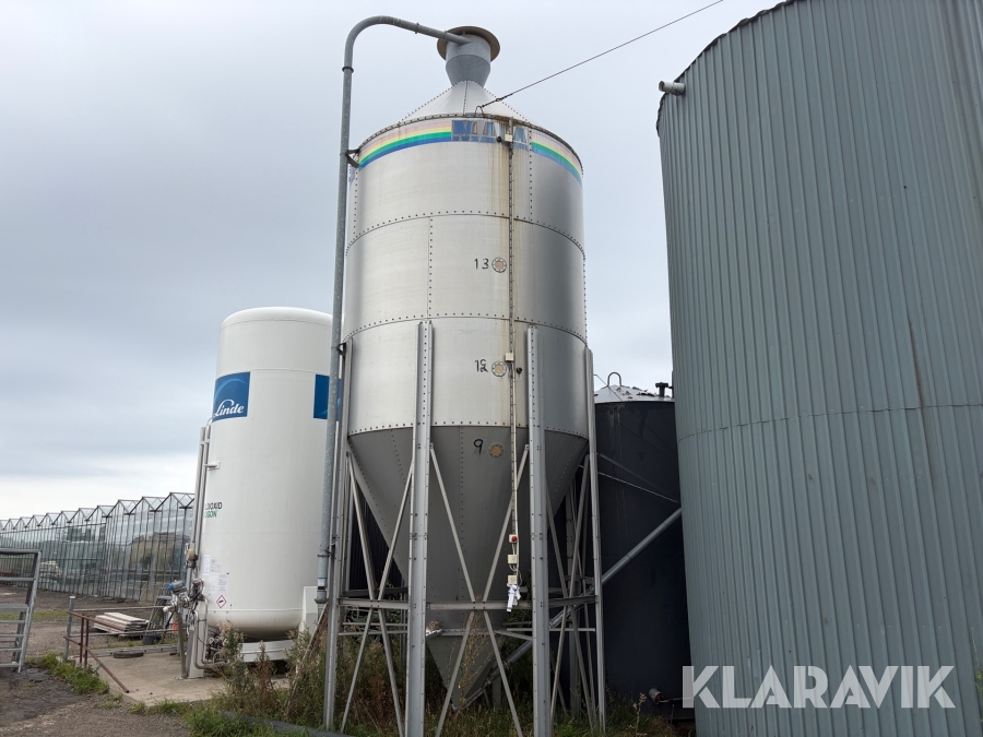 Pelletstank / Foderbehållare Mafa 68 m3