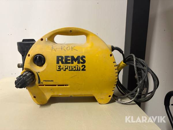 Elektrisk testpump REMS E-push 2