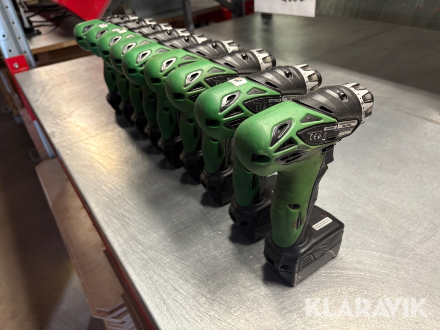 Skruvdragare Hitachi DB 10DL 9 st