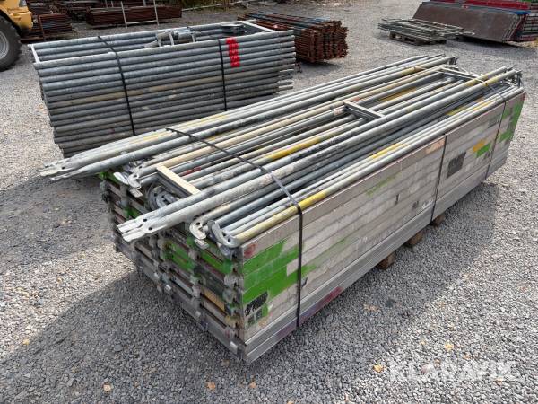 Ramställning stål Layher/Altrad ca 160 m2
