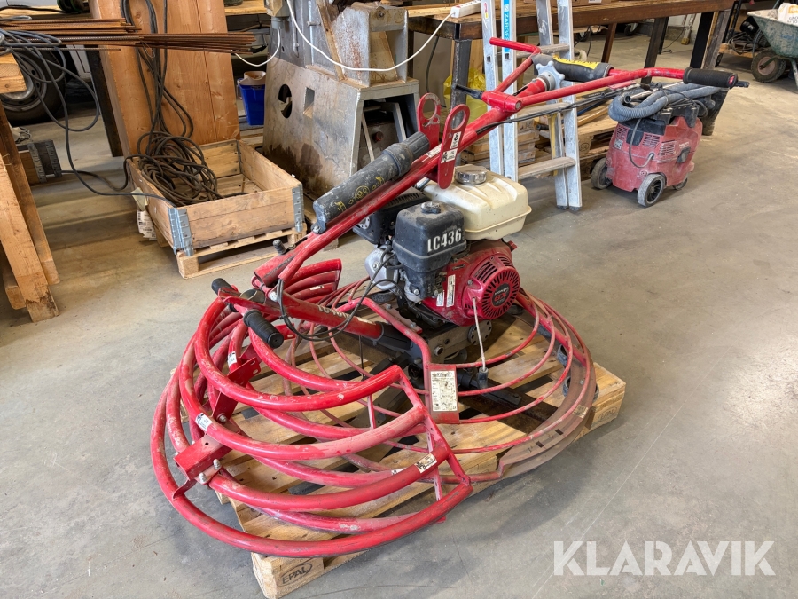 Kantglättare Ab Lindec LC436 defekt växellåda