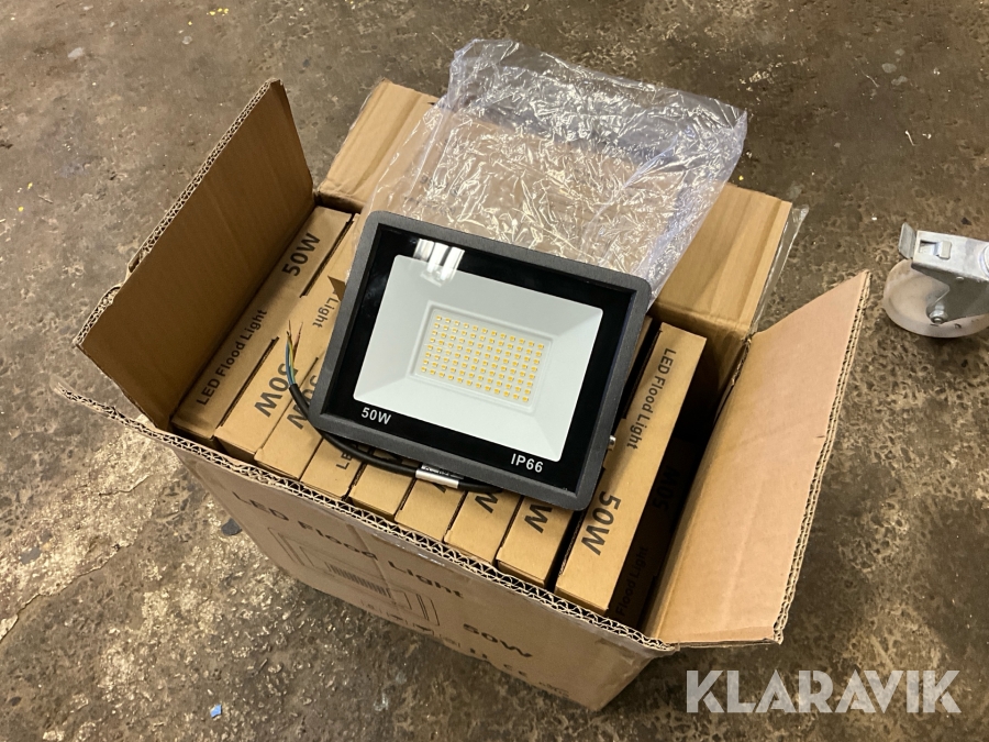 Byggbelysning Led Tsong STG-50W 4000K 20st