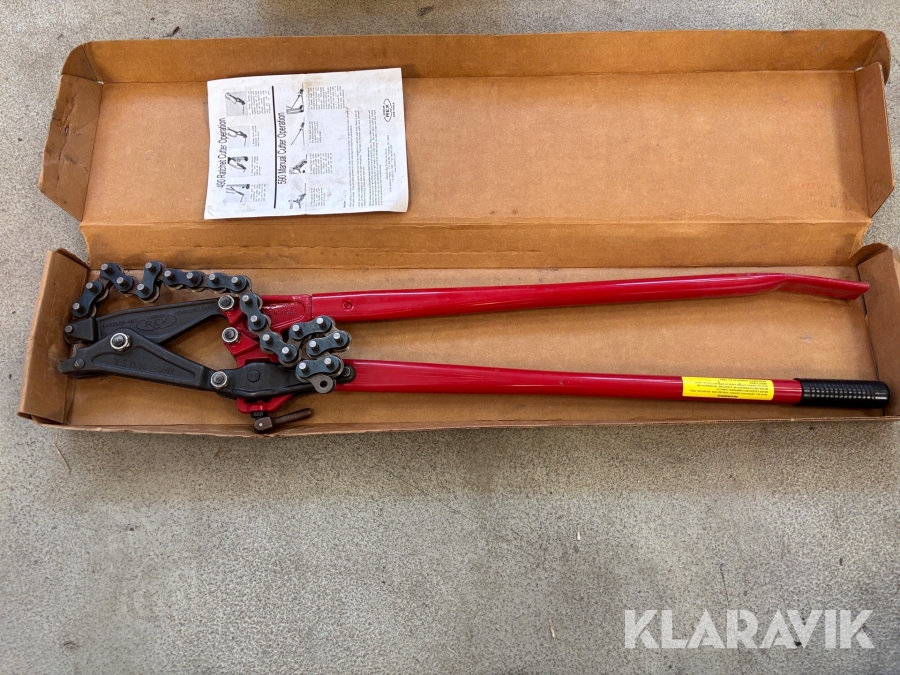 Rörkap/Jordrörskärare Wheeler-Rex 490