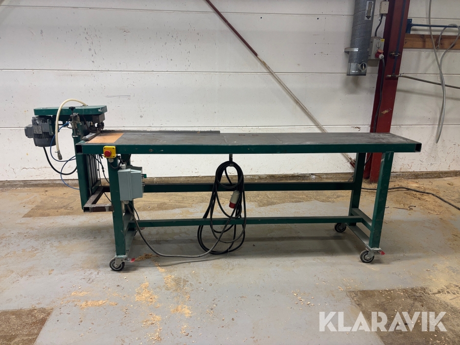 Borrbord tryckluftsdriven