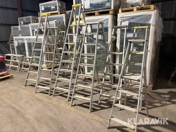 Stegar och arbetsbockar