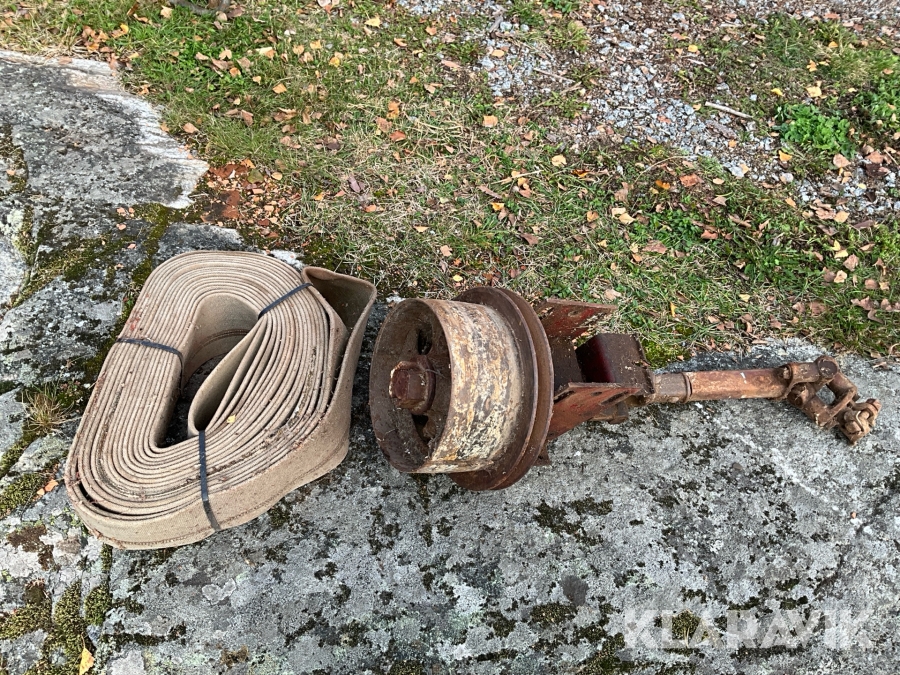 Remskiva och rem till veterantraktor