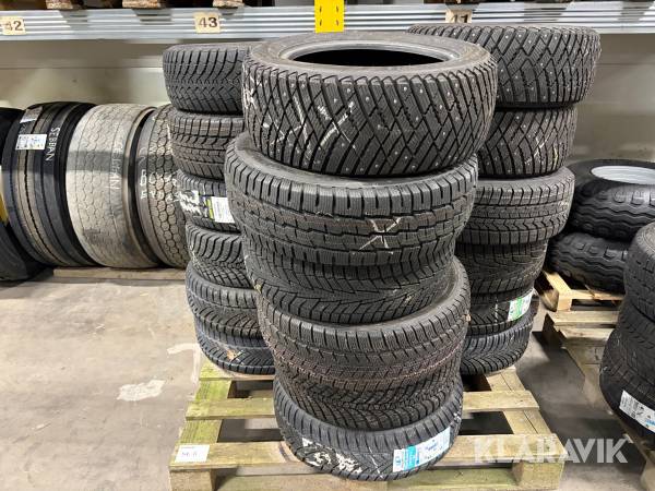 Vinterdäck 16 tum olika fabrikat och dimensioner 18 st
