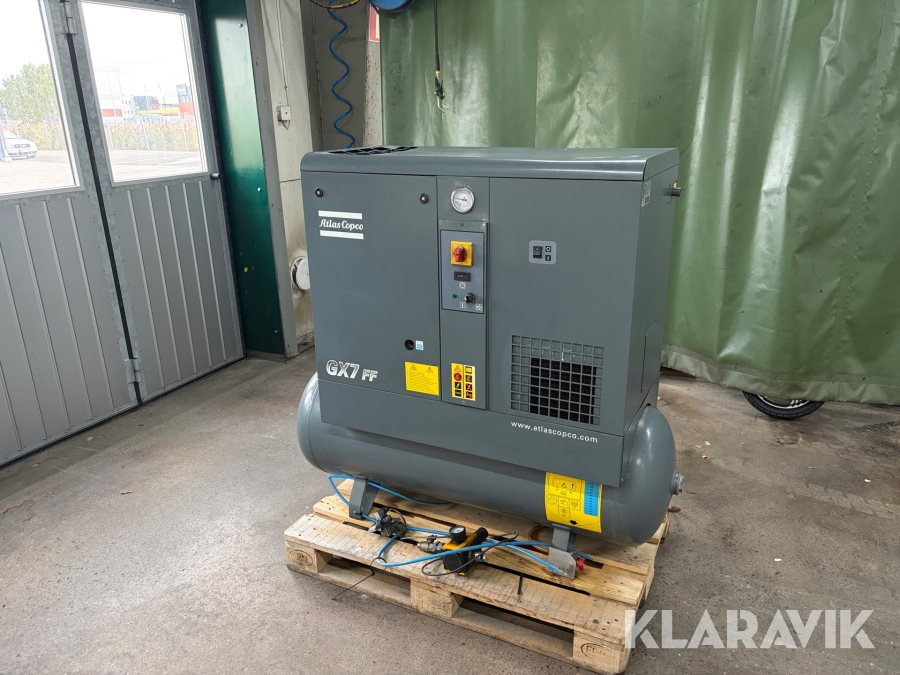 Skruvkompressor Atlas Copco GX7FF EP