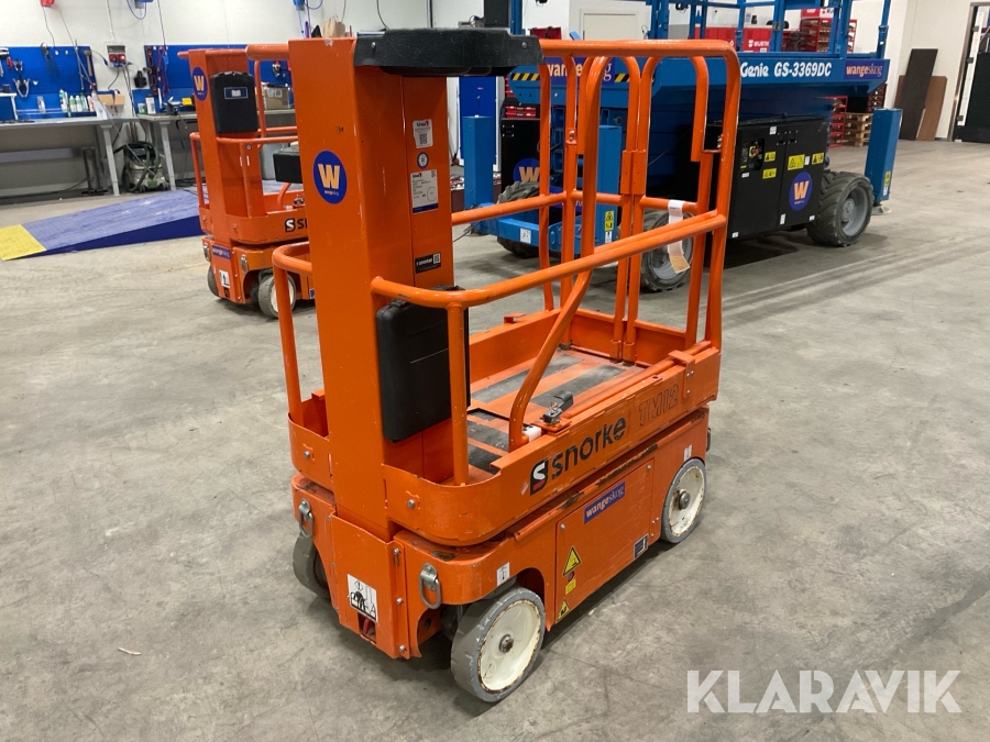 Pelarlift Snorkel TM12