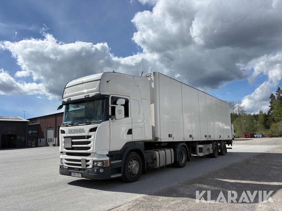 Citrytrailer ekipage Scania R410 4X2