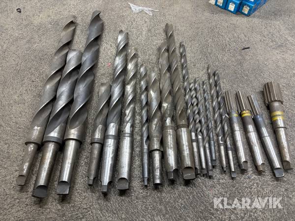 Borrar & fräsverktyg – 20 st i blandade storlekar