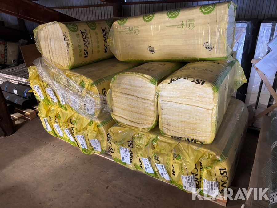 Isolering Isover Stålregelskiva 35 c450 209 m2