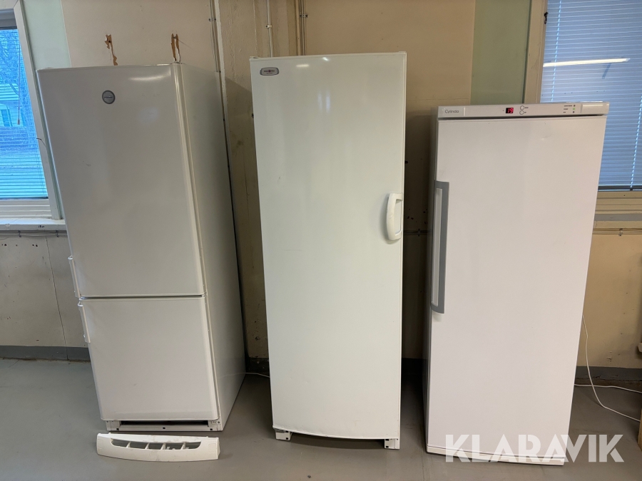 Kyl och frysskåp 3 st