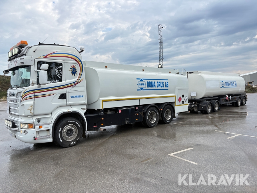 Tankbilsekipage 18+34m3 Scania R620LB6X2 Lag A-4-36 TAL Fimpen