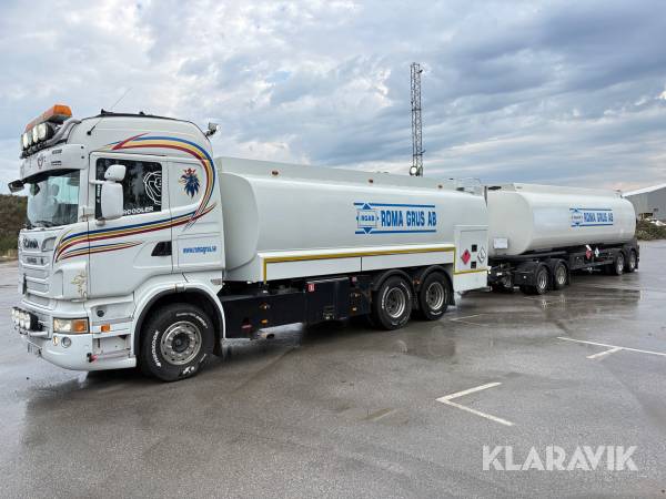 Tankbilsekipage 18+34m3 Scania R620LB6X2 Lag A-4-36 TAL Fimpen