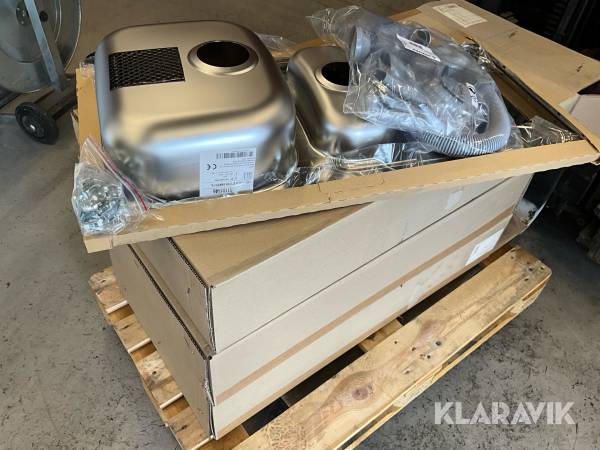 Diskbänk Intra UNI150DWOH-WT 4st