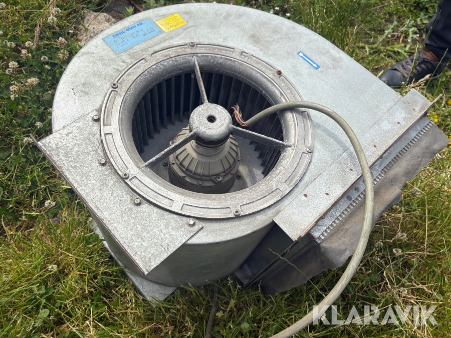 Fläktaggregat Ziehl-ebm Ab KRZ30R-60E 4R 1L
