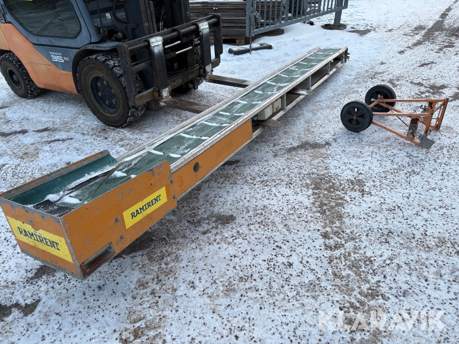 Bandtransportör SOROTO 4,5X0.45M