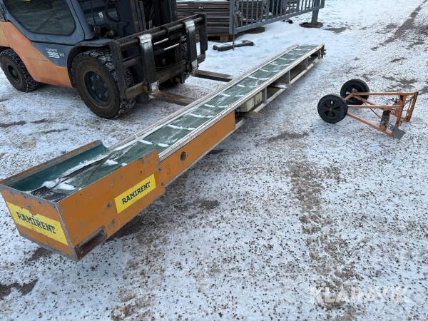 Bandtransportör SOROTO 4,5X0.45M