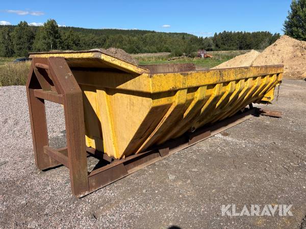 Dumperflak på Lastväxlarram