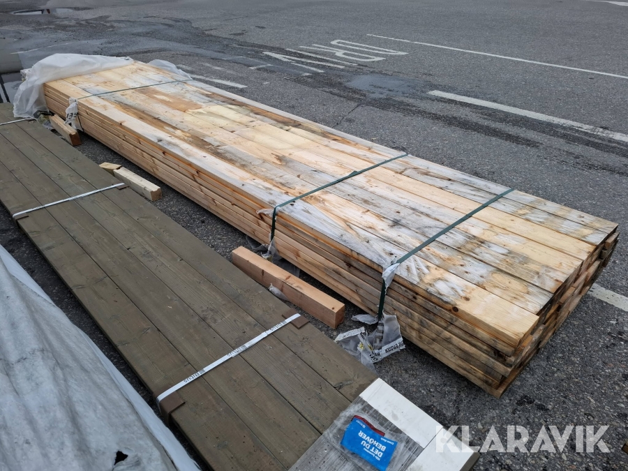 Trall 34x145x4800 Kärnfuratrall