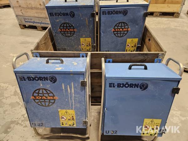 Elskåp El-Björn 32A 4 st