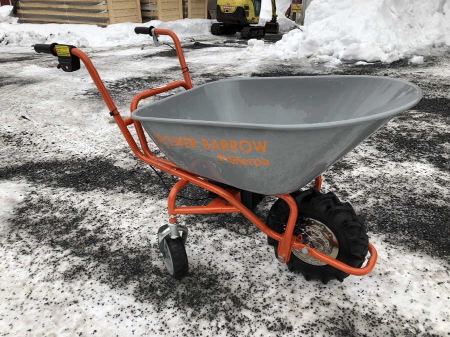Ny eldriven skottkärra Sherpa SPB-500 