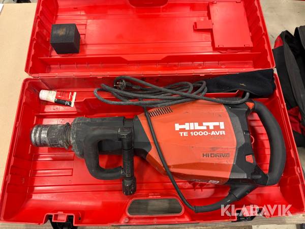 Bilningsmaskin Hilti TE 1000-AVR HiDrive