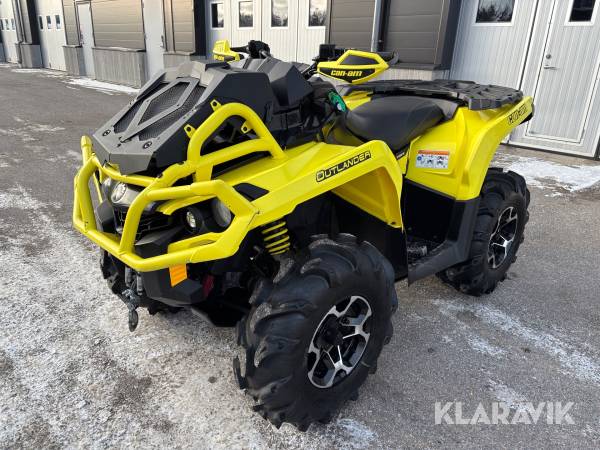 Fyrhjuling Can-Am Outlander 650 Xmr med vinsch