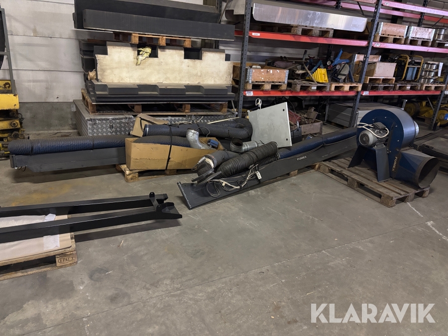 Central Utsugsfläkt Fumex FB 400-3 - För 2 Stationer