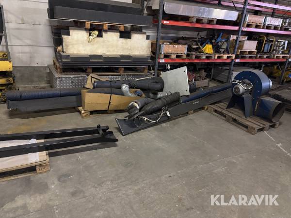 Central Utsugsfläkt Fumex FB 400-3 - För 2 Stationer