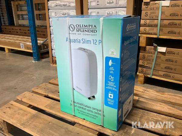 Portabel luftavfuktare Olimpia Splendid Aquaria slim 12 P ny