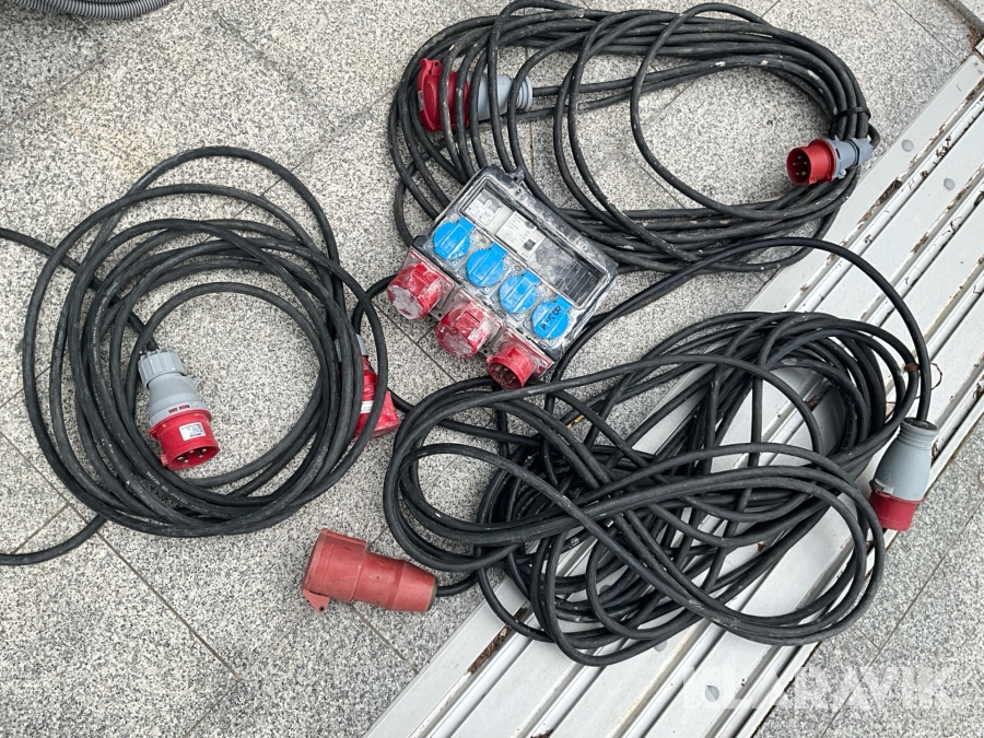 Kablar 16Amp med elcentral