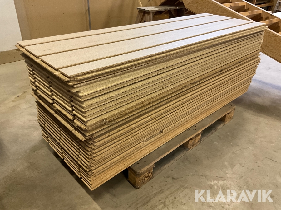 Spårskiva Forestia Thermogolv 28 st, 1820x620x22 mm, ca 30 m2, för vattenburen golvvärme
