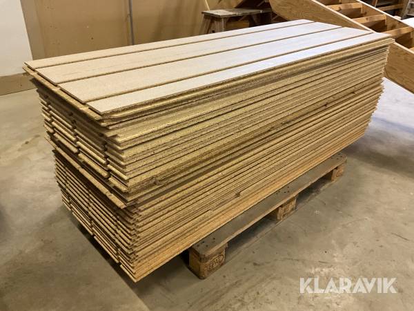 Spårskiva Forestia Thermogolv 28 st, 1820x620x22 mm, ca 30 m2, för vattenburen golvvärme