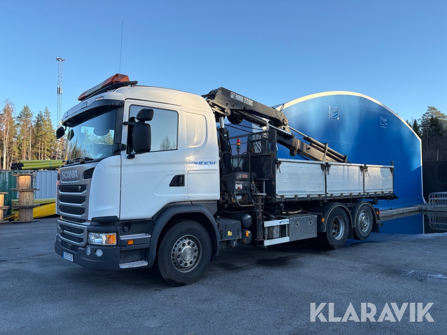 Kranbil Scania G410 LB 6X2