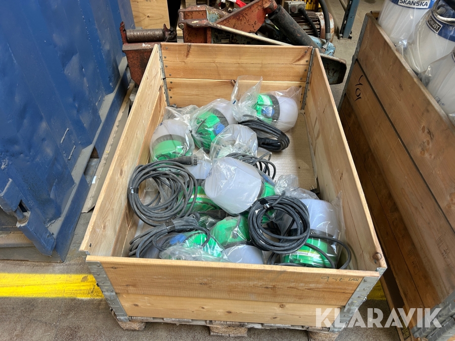 Bojlampor Satema 230V 30W 9 st