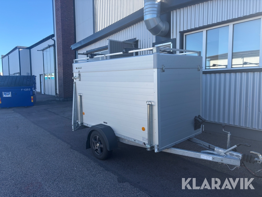 Personbilssläp Westbay Cover B1 Alu