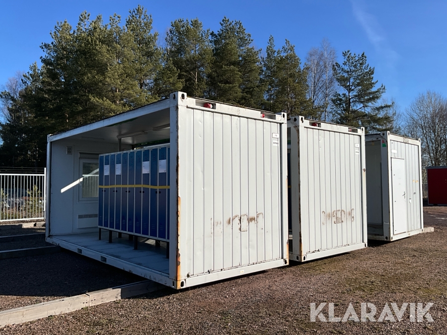 Containermodul 3st Containex FB, F C/H