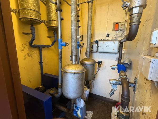 Vakuumpump Alfa Laval komplett