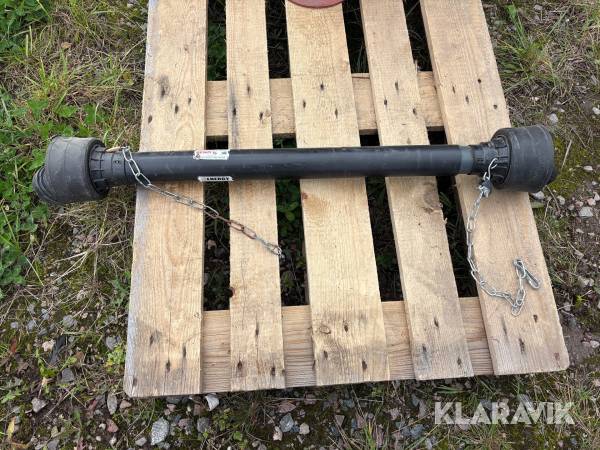 Kraftuttagsaxel