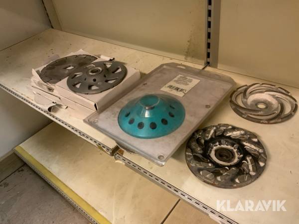 Diverse sliptillbehör