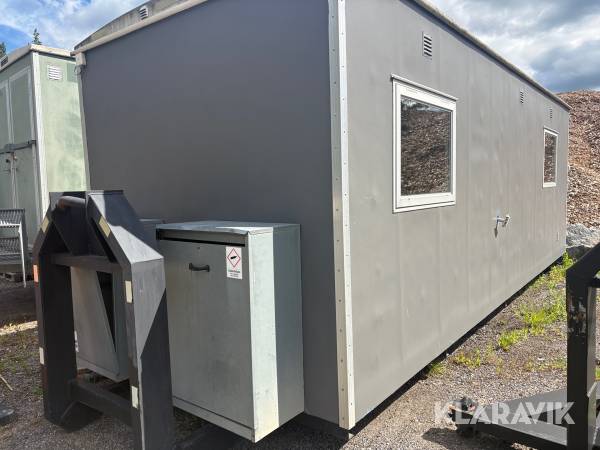 Personalvagn på lastväxlarram Arbetsvagnar PVFT-6
