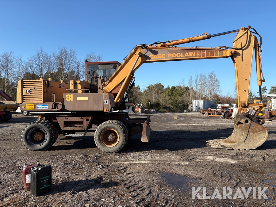 Grävmaskin Case Poclain 81 P